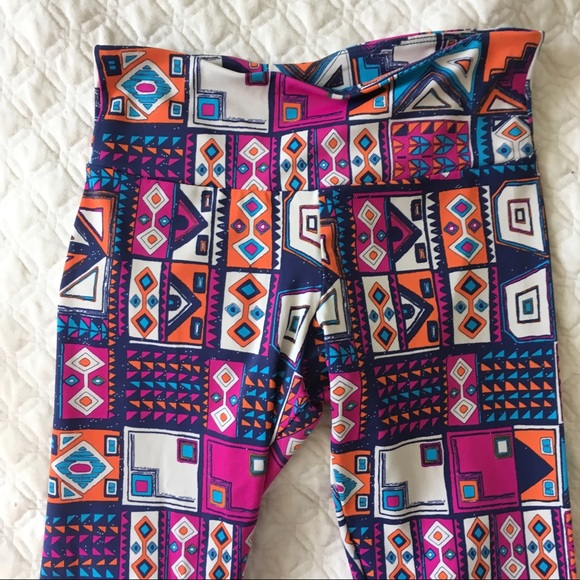 Onzie Leggings Vibrant Graphic Pop Art Print XS - Picture 2 of 6